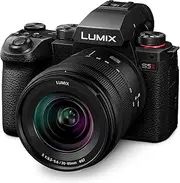 Panasonic LUMIX S5II 24.2MP 4K S Series Full Frame Mirrorless Digital Camera Kit with C4K/4K 60p/50p 10-bit Unlimited Video Recording and 20-60mm F3.5-5.6 Lens (DC-S5M2KGN)