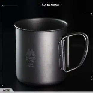 【MCED】鈦金屬杯子-300ML(環保餐具 露營鈦餐具 鈦餐具 登山餐具 鈦杯)