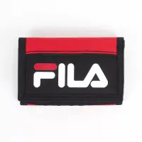 在飛比找博客來優惠-FILA [OTW-3010-RD] 皮夾 三摺 運動 短夾