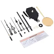 DIY Pendulum Clock Movement Mechanism with 3 Pairs Different Hands Quartz1904