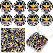 [Knitgrip] 100 Pcs 1. 5" Award Reward Buttons Pins Bulk Academic Recognition Button Badges Honors Excellence Star Performer Council Graduation Gift Prize for Kid Student(Academic Excellence)