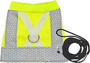 Bird Harness Vest, Adjustable Bird Harness, Parrot Training Harness, Bird Vest Cloth, Comfortable Parrot Harness, Reflective Bird Harness, Parrot Harness Reflective Strip, Bird Harness for Parrots