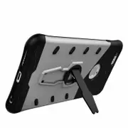 For Iphone 6 Plus and 6S Plus Shock-Resistant 360 Degree Spin Tough Armor Tpu+Pc Combination Case(Silver)