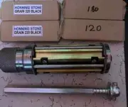 Cylinder Hone Glaze Buster 2" to 3" Adjusting Range + 4 sets Abrasive Stones
