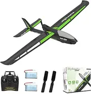 RC Glider Plane Ranger 600 Stunt 4 Channel Remote Control Airplane Ready to Fly 2.4Ghz RC Airplane with Xpilot Stabilization System & One Key Aerobatic for Beginners,Adults,Kids