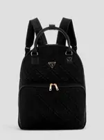 GUESS Black Logo Adelasia Backpack