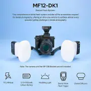 GODOX MF12-DK1 Macro Flash TTL 2.4G Kit fit Sony A7IV/A7V/A7RIV/A7SII/A9/ A9II