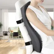 Lumbar Support Pillow for Office Chair Memory Foam Car Seat Soft Lumbar Back