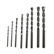 8pcs Masonry Drill Bit Set 3-10mm Carbide Tip Brick Wall Concrete