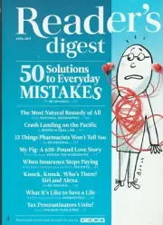 Reader's Digest April 2017 Free Fast SnH Best Deal L@@K !!