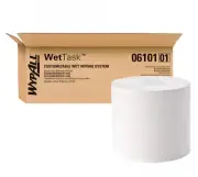 Presale Wypall Wettask 6101 Solvent Wipers - White Carton(6Rolls)