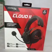 HyperX Cloud II Wired Gaming Headset Legendary Comfort PC PS5 PS4 NEW & SEALED