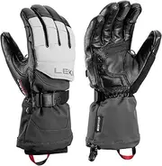 [Leki] Griffin Thermo 3D Gloves, Black/Graphite Sand, EU 10