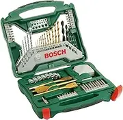 Bosch Accessories 70 Piece X-Line Drill and Screwdriver Bit Set (for Wood, Masonry, and Metal, Accessories for Drills)