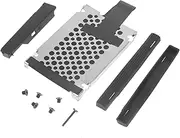 HOMSFOU HDD Mounting Bracket Set for T60/t61 Secure Iron Abs Rubber Hard Drive Base