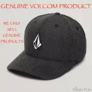 VOLCOM CAP FULL STONE HEATHER XFIT FLEXFIT FLEX FIT CAP HAT BRAND NEW WITH TAGS