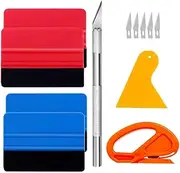 1Set Tool Kit Vinyl Film Installation for Window Tinting Decals Signs Professional DIY Car Wrapping Tools for Efficient Film Cutting and Application