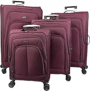 [World Traveler] Dejuno Angeles Expandable Spinner Luggage