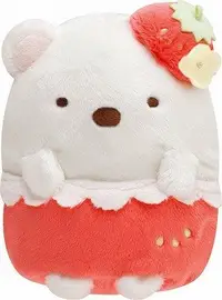 在飛比找Yahoo!奇摩拍賣優惠-大賀屋 日貨 角落生物 白熊 娃娃 玩偶 擺飾 毛絨 裝飾 