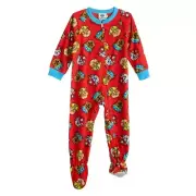 Paw Patrol Marshall, Rubble, Chase Fleece Footed Pajama Sleeper