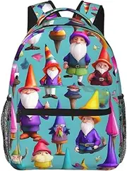 [PIXOLE] Colorful Musical Note print Shoulders Book Bag,School Travel Backpack.Back to School Gift Casual Travel Bag Men Women