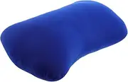 DINHEAROM Travel Pillow Foam Particle Bone Pillow Compact Portable Neck Support Office Nap Washable for Camping