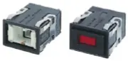 Honeywell DPST-NO Momentary Push Button Switch, Panel Mount - AML31FBA4AC