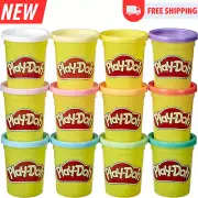 Play-Doh Bulk Pastel Colors 12-Pack of Modeling Compound, 4-Ounce Cans, Back to