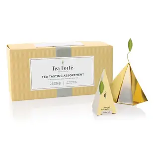 Tea Forte 20入金字塔型絲質茶包禮盒 - 饗茶集錦