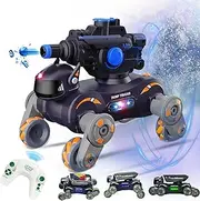Multifunctional Stunt Mechanical Dog Car Toy, 4wd Gesture Sensing Stunt Robot Dog Rc Car Toys, Smart Intelligent Stunt Robot Dog, Gesture Sensing Mechanical Dog, Smart Dog Rc Cars (Single RC,Orange2)