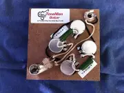 The Blues Prewired Wiring Harness Kit For Gibson Epiphone SG PIO Tone Caps