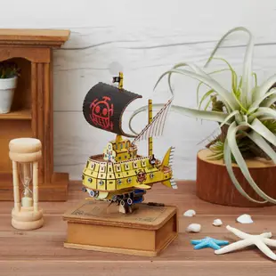 【wagumi】One Piece木質立體拼圖-黃金梅利號/千陽號/羅潛水艇 | 日本