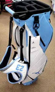 Michael Jordan "Fadeaway" Stand Golf Bag #23 FREE SHIPPING w/Buy It Now NEW/Rare