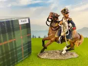 KING & COUNTRY #NA023 NAPOLEONICS - FRENCH MOUNTED OFFICER -FIGURE RETIRED MIB