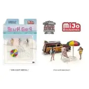 American Diorama 1:64 Mijo Exclusive Figure Beach Girls Set Limited Edition