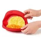 Microwave Oven Kitchen Baking Tray Egg Roll Maker Egg Fryer Egg Steamer