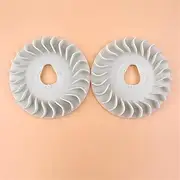 DUNLAP 2Pcs/lot Flywheel Cooling Fan Fit for GX160 GX200 GX110 GX120 GX140 GXV160 168F 5.5-6.5hp Generator Lawn Mowers 19511-ZE1-000