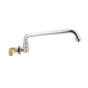 BK Resources BKF-WMB-12-G Splash Mount Faucet Base w/ 12" Swing-swivel Spout