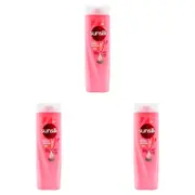 3x Sunsilk 300ml Womens Manageable w/ Argan Oil & Elastin Hair Care Shampoo