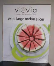 ViOVIA XL Melon Slicer Stainless Steel, Durable Handles NEW IN BOX