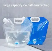 5/10L HighCapacity Water Storage Bag Folding Safety Seal Drinking WaterContainer