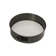 Bakemaster Carbon Steel Springform 26cm Round Cake Pan w/ Glass Base Mould Grey