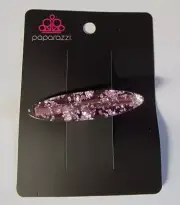 Confetti Couture Purple Paparazzi Hair Clip Accessory
