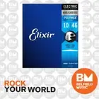 Elixir 12050 Electric Guitar Strings Polyweb Light 10-46 E-PW-L - Brand New