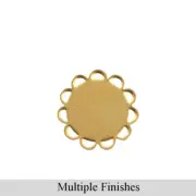 11mm Flat Pad Lace Edge Round Setting (14)