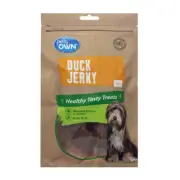 Pets Own Duck 120g Jerky Healthy Chews Tasty Pet/Dog Snacks/Treats/Food/Rewards