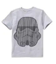 Nwt Gymboree Star Wars Boys Shirt Storm Trooper Short Sleeve Xxs 2t