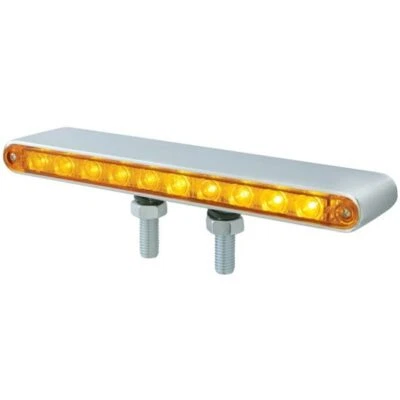 UP 39201 - 9 Inch 10 Diode Amber & Red LED Double Face Light Bar