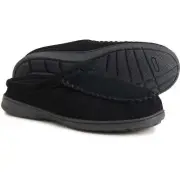 NWT Clarks Men's Suede Faux Fur Lined Scuff Slippers Size: 10