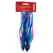 Boone Big Game Octopus Squid Trolling Skirts w Hand Painted Glow Eyes QTY 2
